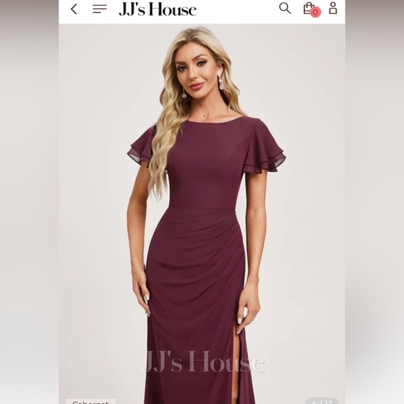 Beautiful Baby blue bridesmaids dress - Picture 3 of 12